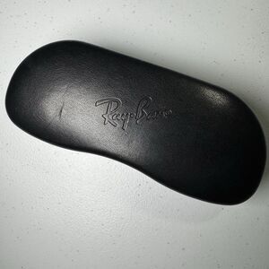 RAY-BAN Black Clamshell Glasses Eyeglasses Sunglasses‎ Case Empty Holder